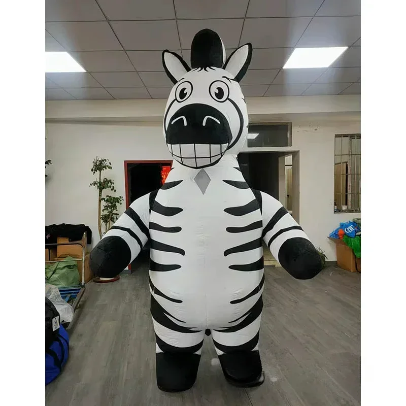 Inflatable Zebra Mascot Costum - Event & Party Supply review and price