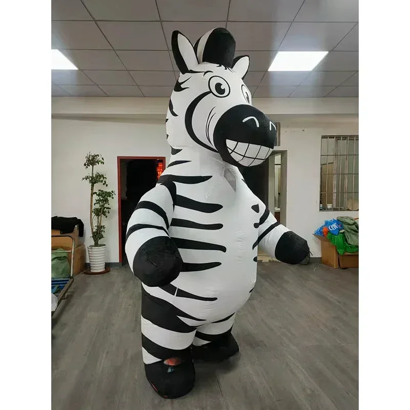 Inflatable Zebra Mascot Costum - Event & Party Supply review and price