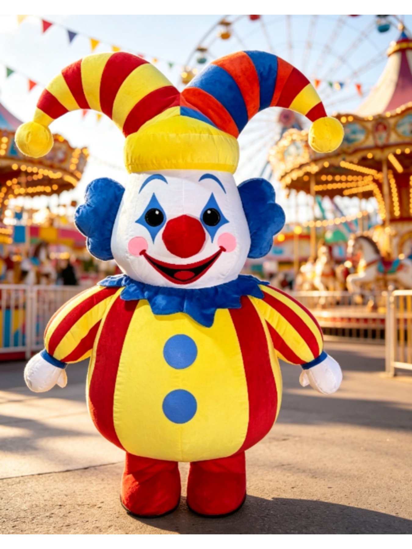 Inflatable Circus Clown Mascot - Event Party review and price