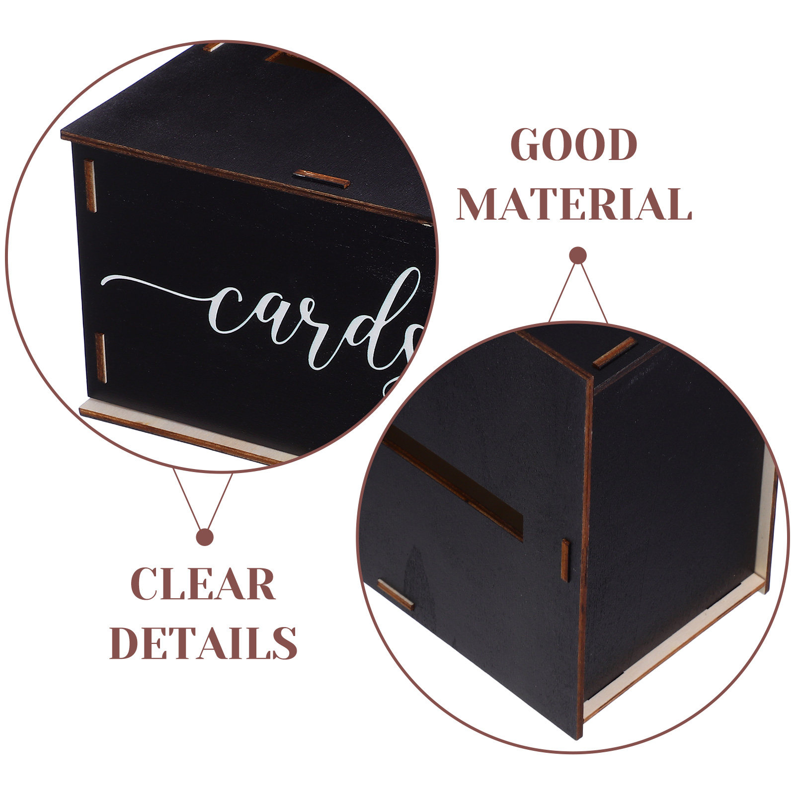 Wooden Wedding Card Box Rustic - Event Party Box review and price