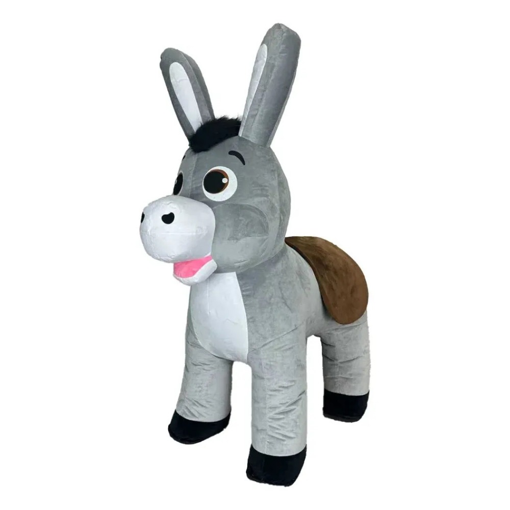 Inflatable Grey Donkey Mascot  - Event & Party Supply review and price