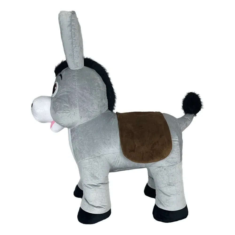 Inflatable Grey Donkey Mascot  - Event & Party Supply review and price