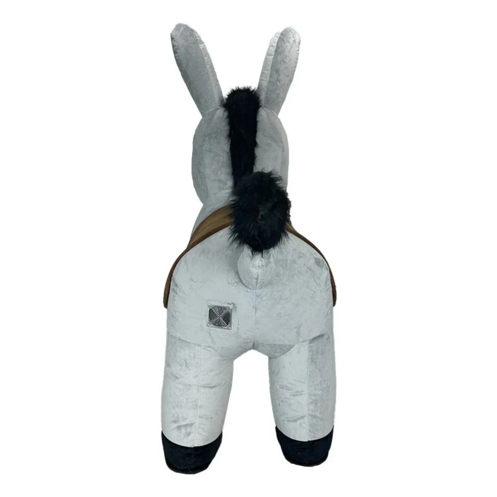 Inflatable Grey Donkey Mascot  - Event & Party Supply review and price