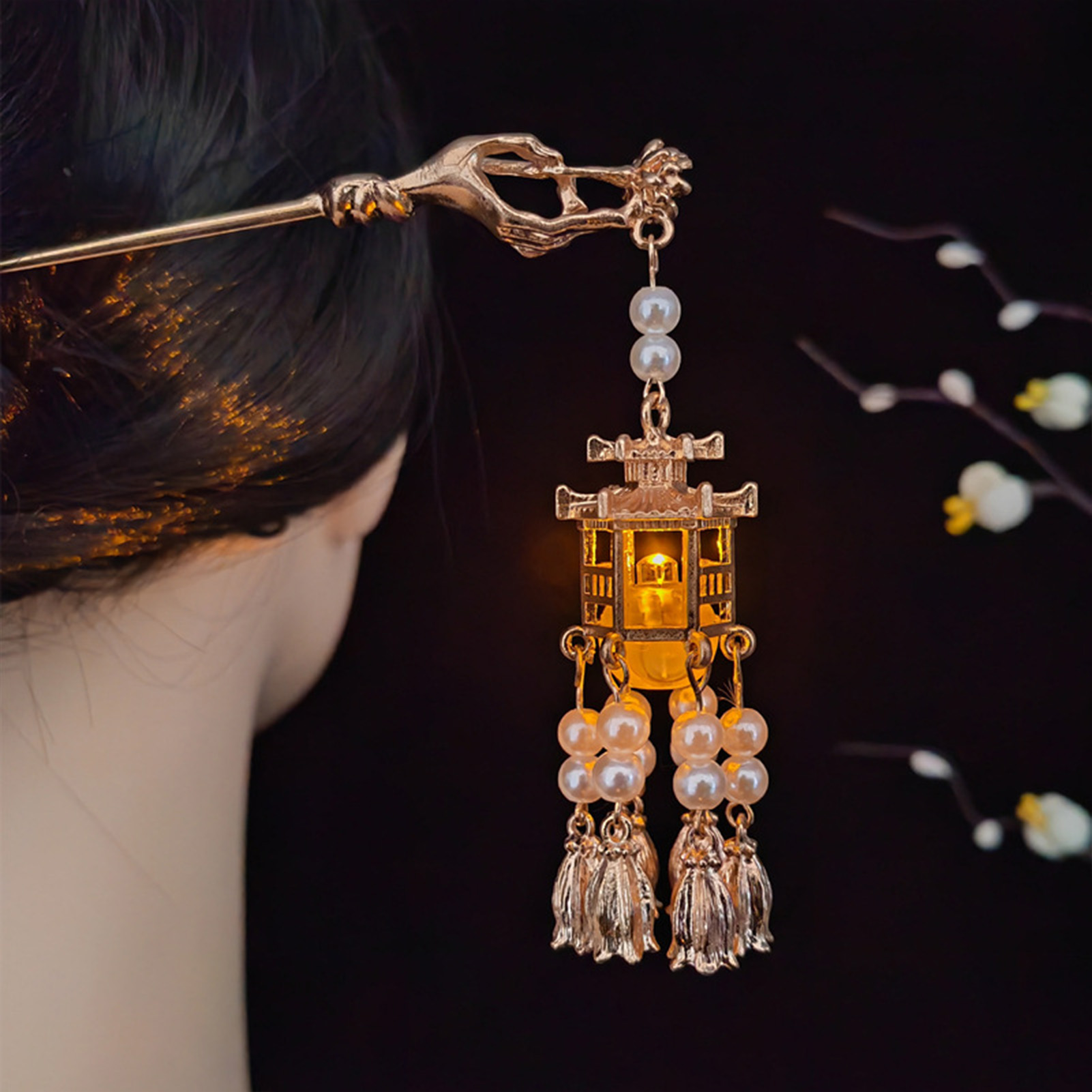 Retro Chinese Style Hair Stick - Neon Sign Party review and price