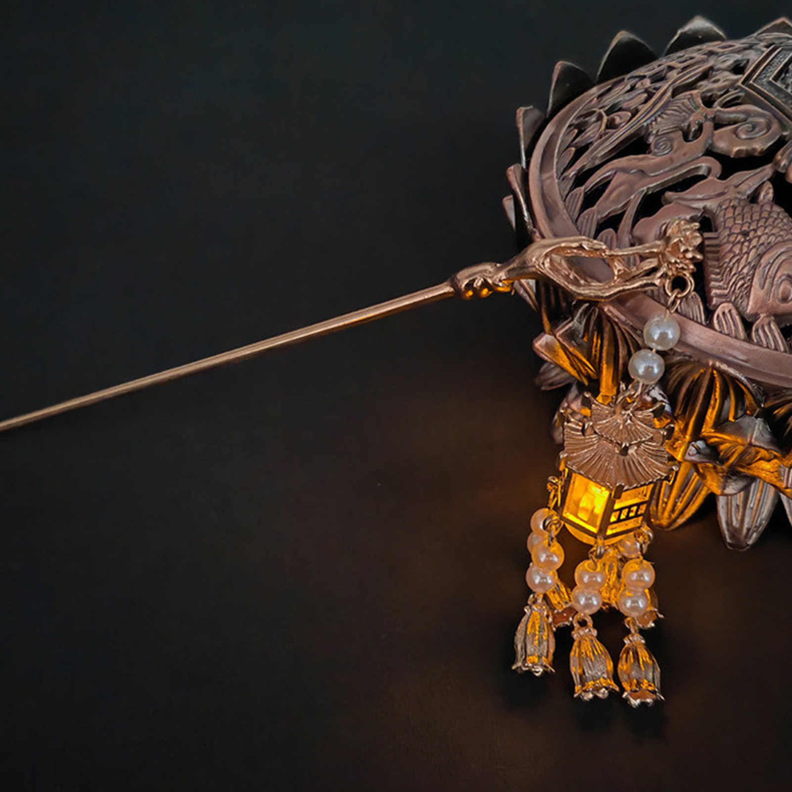 Retro Chinese Style Hair Stick - Neon Sign Party review and price