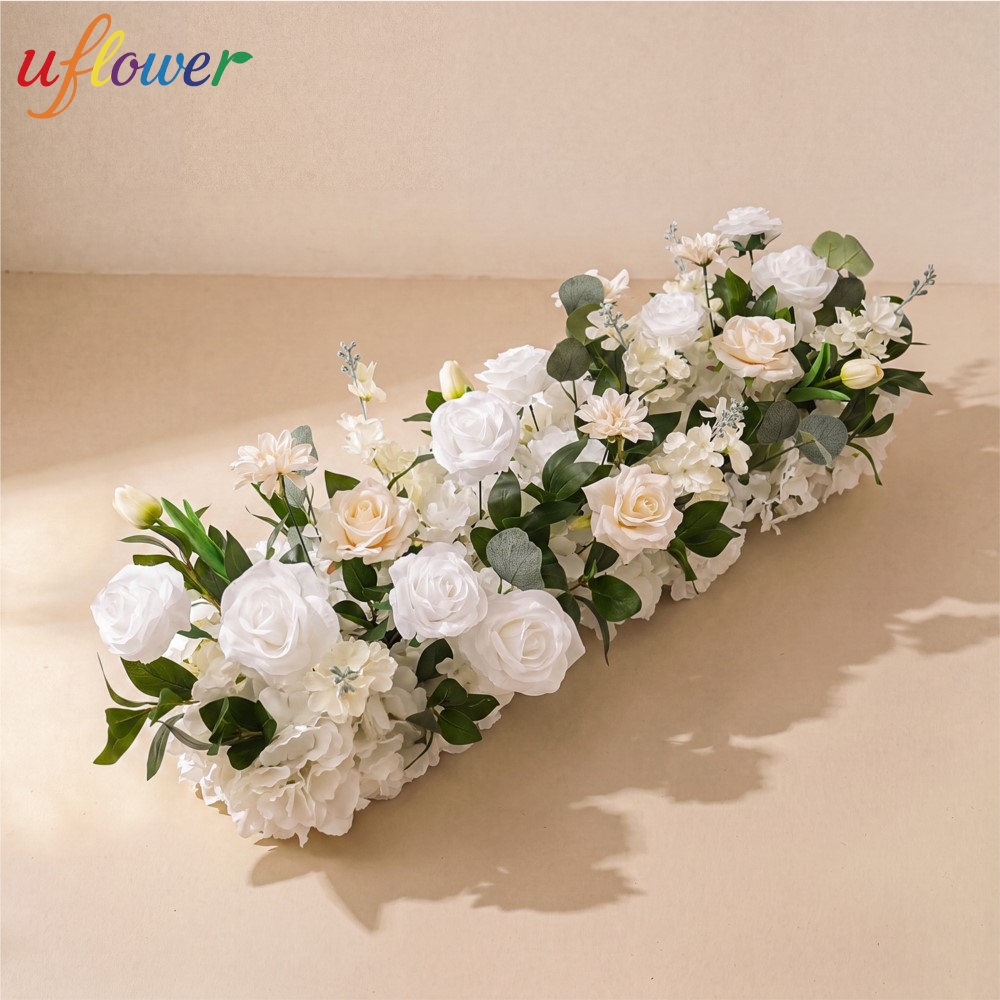 Uflower Rose Greenery Flower R - Flower Wall Panel review and price