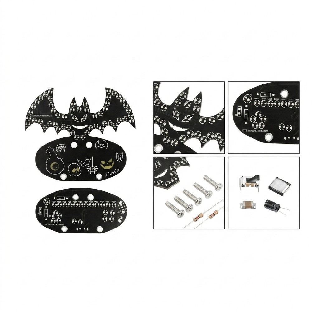 PCB Bat Shaped DIY Soldering K - Neon Sign Party review and price