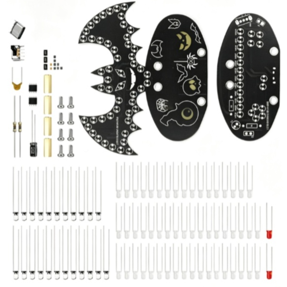 PCB Bat Shaped DIY Soldering K - Neon Sign Party review and price