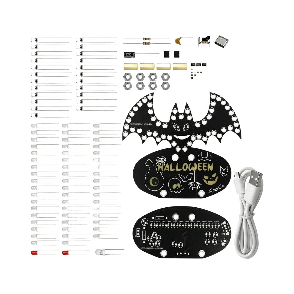 PCB Bat Shaped DIY Soldering K - Neon Sign Party review and price