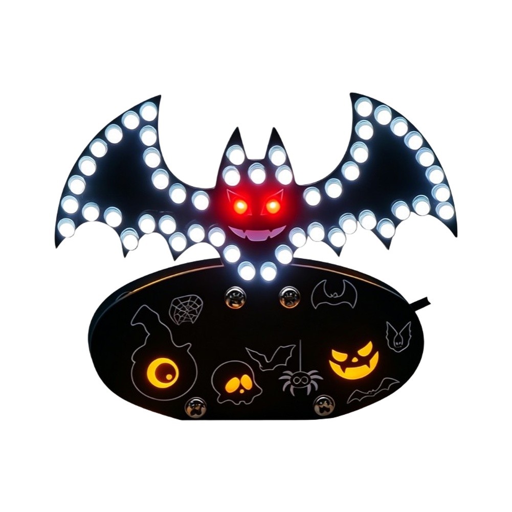 PCB Bat Shaped DIY Soldering K - Neon Sign Party review and price