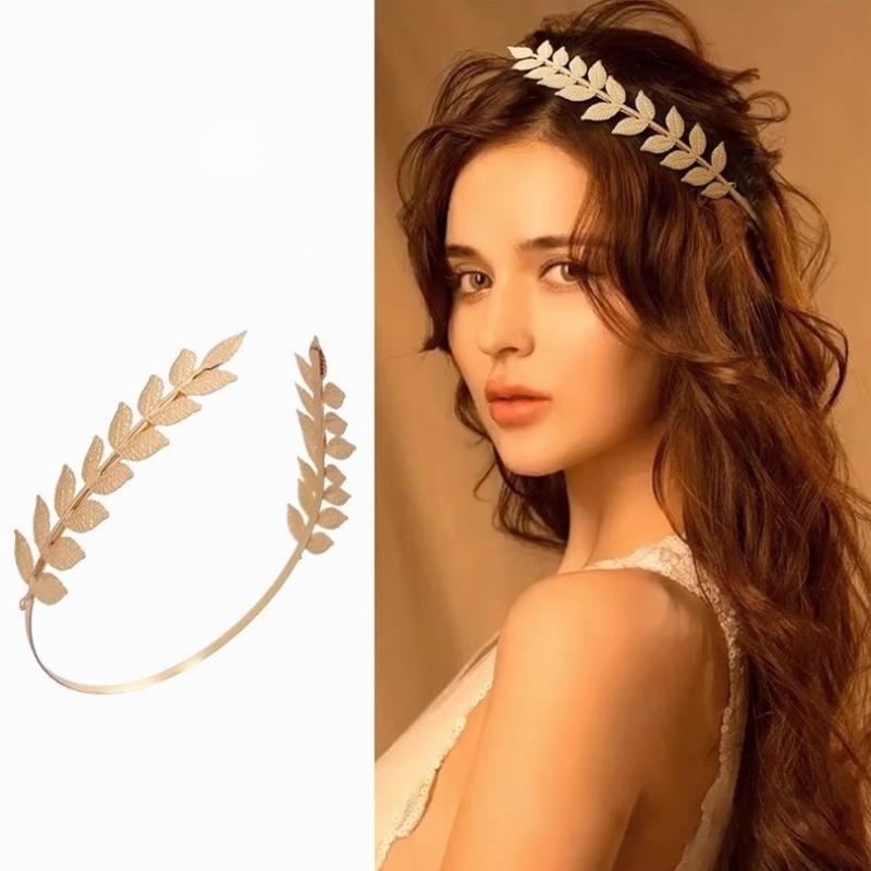 【B】Retro Gold Color Leaf Headb - Event Suppliers review and price