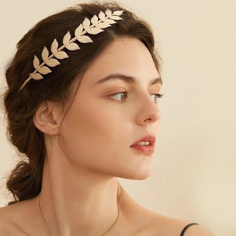 【B】Retro Gold Color Leaf Headb - Event Suppliers review and price
